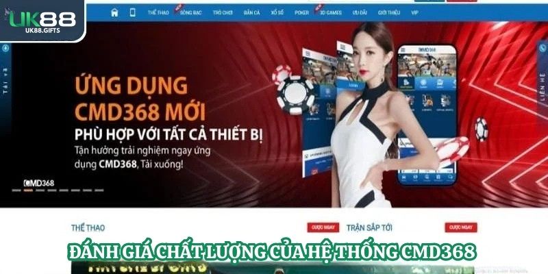 Đánh giá chất lượng của hệ thống CMD368 