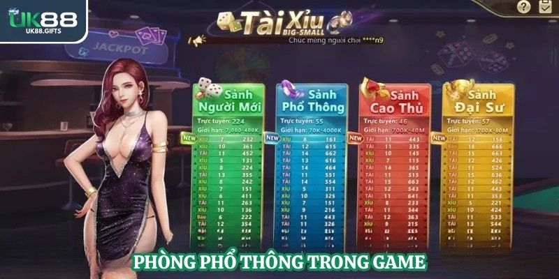 Phòng phổ thông trong game